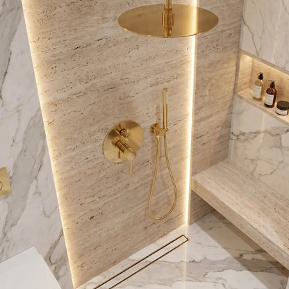 Dusche Unterputz Venti Gold