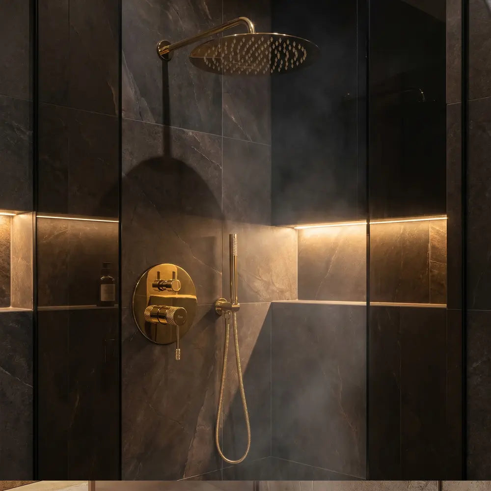 Dusche Unterputz Venti Gold
