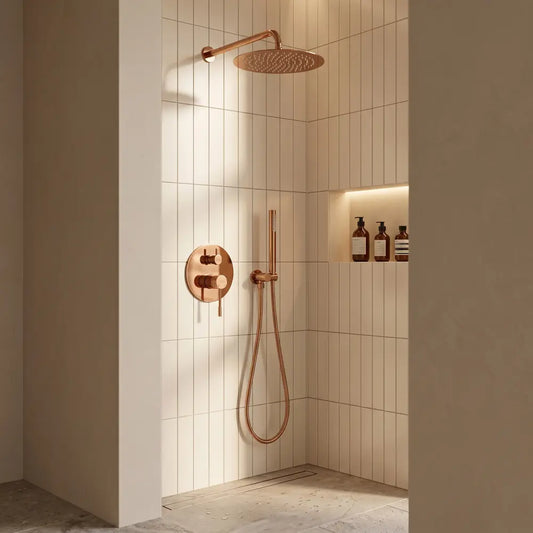 Dusche Unterputz Venti Kupfer