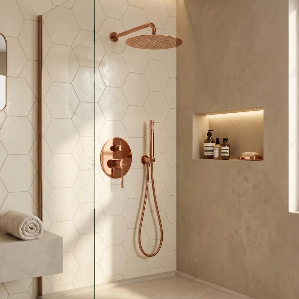 Dusche Unterputz Venti Kupfer