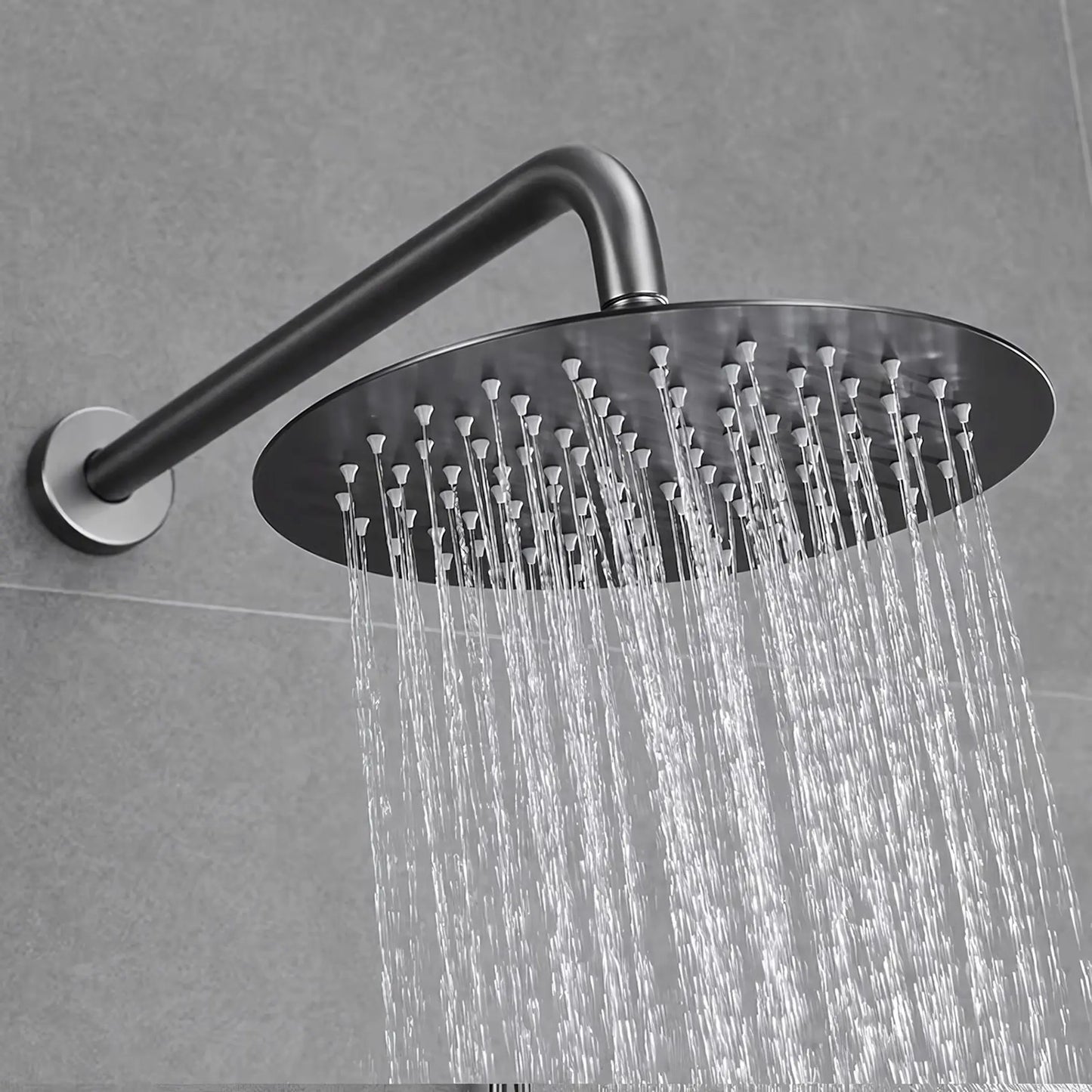 Dusche Unterputz Lungo Titan Matt