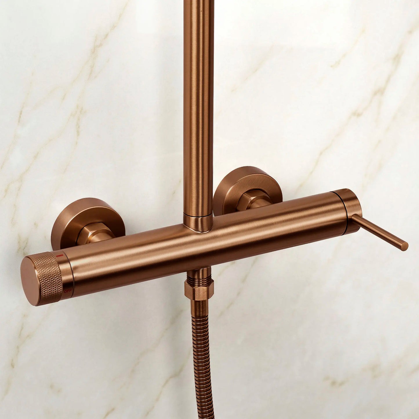 Dusche Foss Kupfer Matt