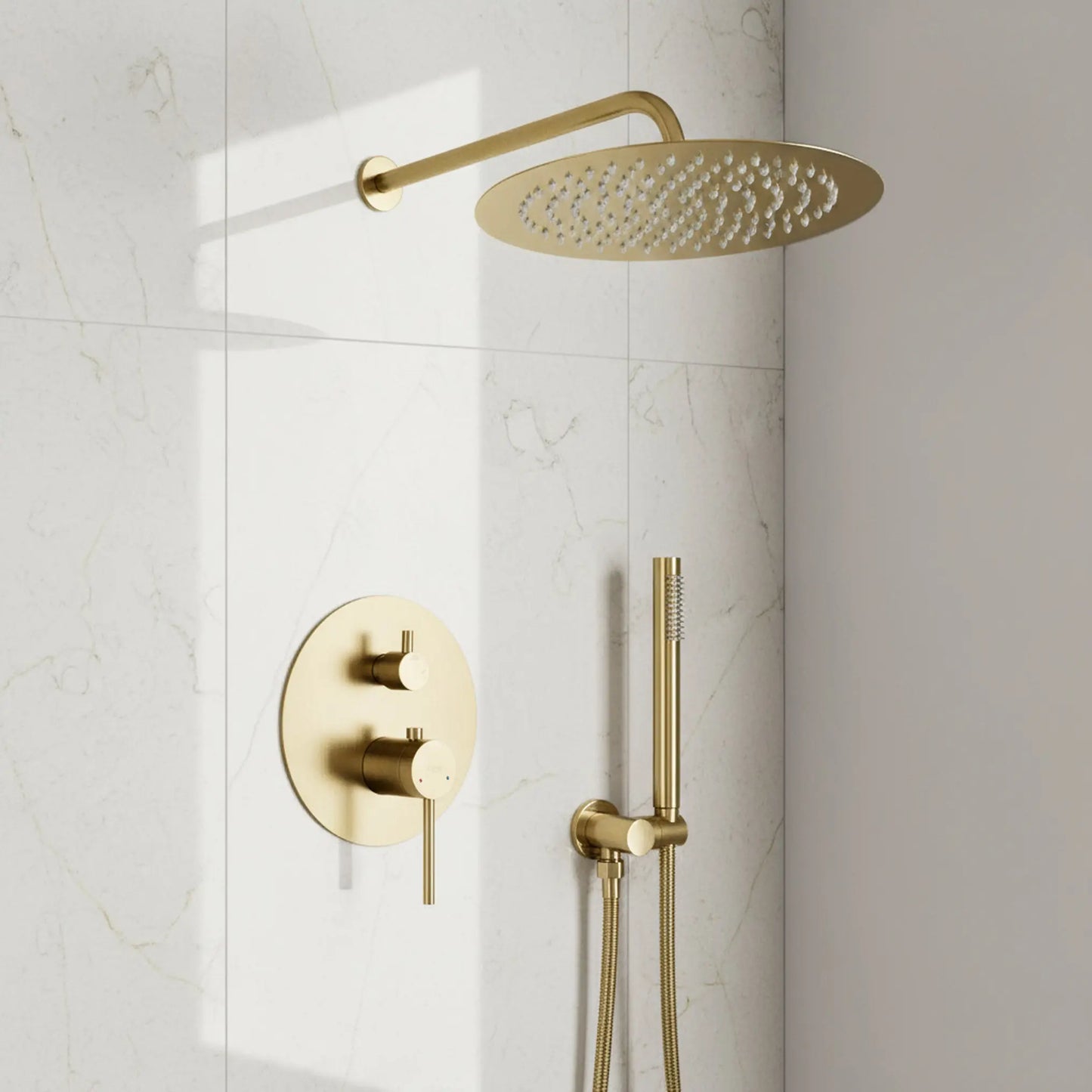 Dusche Unterputz Foss Gold Matt