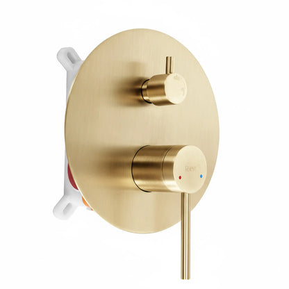 Dusche Unterputz Foss Gold Matt