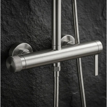 Dusche Rivo Chrom Matt