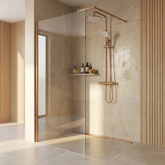 Dusche Rivo Kupfer Matt