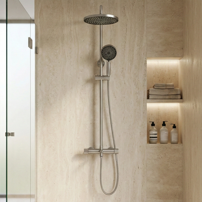 Dusche Lungo Stripe Chrom Matt