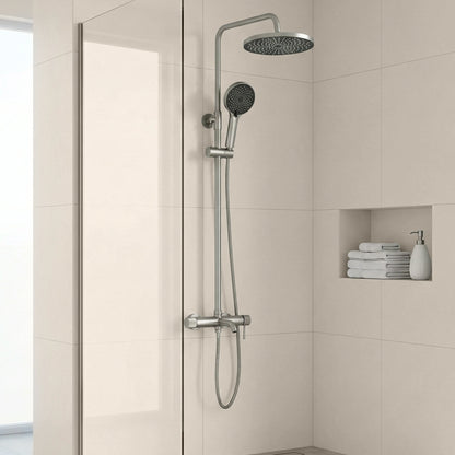 Dusche Lungo Stripe Chrom Matt