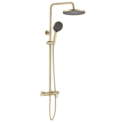 Dusche Lungo Stripe Gold Matt