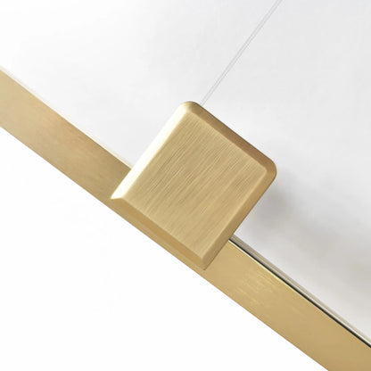 Duschkabine Montana Gold Matt 100-140cm