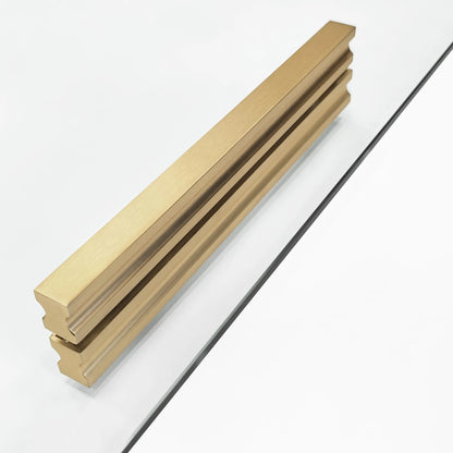 Duschkabine Montana Gold Matt 100-140cm