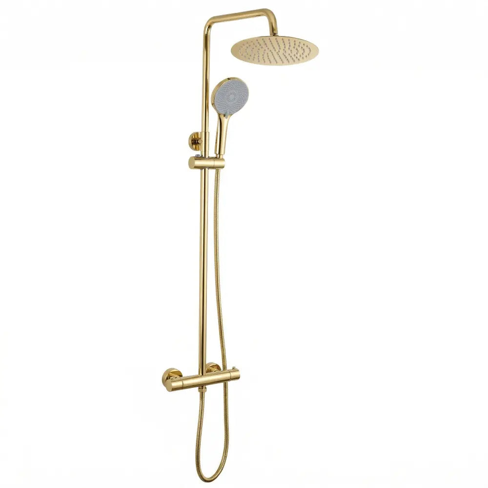 Dusche mit Thermostat Lungo Gold