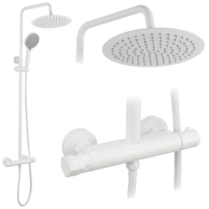 Dusche mit Thermostat Lungo White
