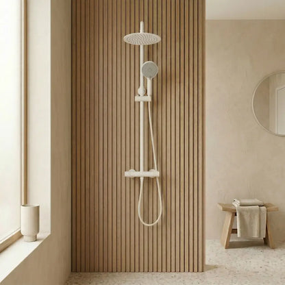 Dusche mit Thermostat Lungo White