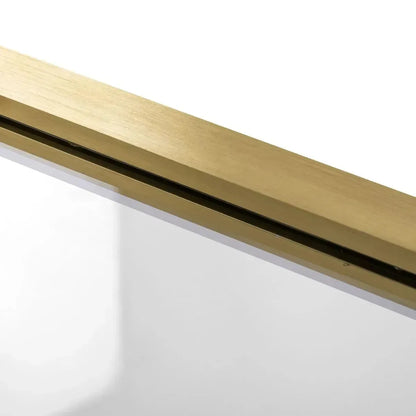 Duschtür Atlas Gold Matt 80-120cm