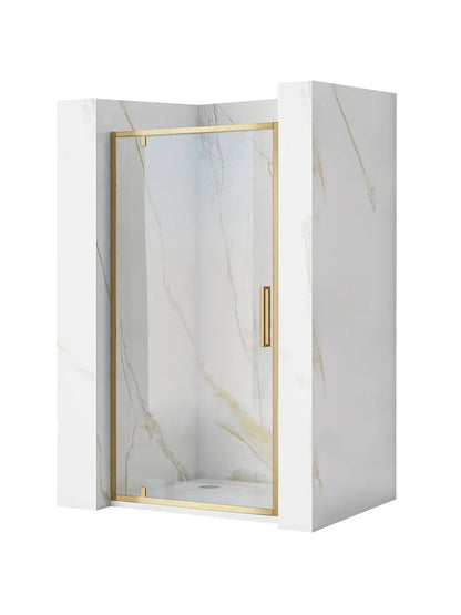 Duschtür Rapid Swing Gold Matt 90+100cm