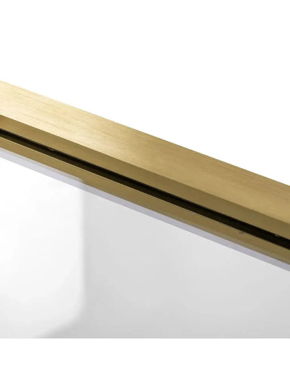 Duschtür Rapid Swing Gold Matt 90+100cm