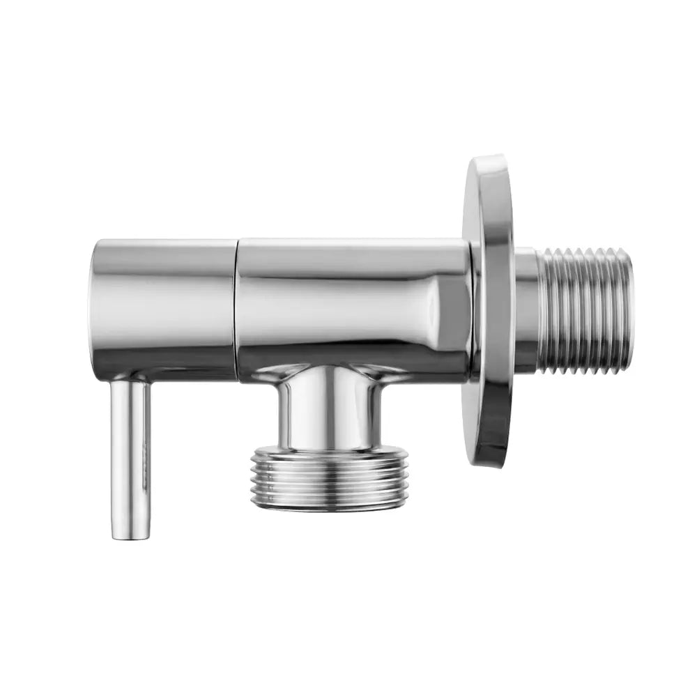 Eckventil 1/2 × 3/4 Zoll Chrom