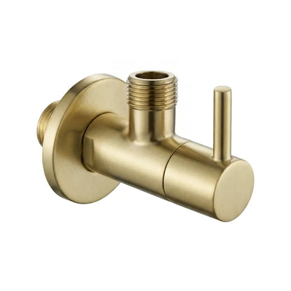 Eckventil 1/2 × 3/8 Zoll Gold Matt