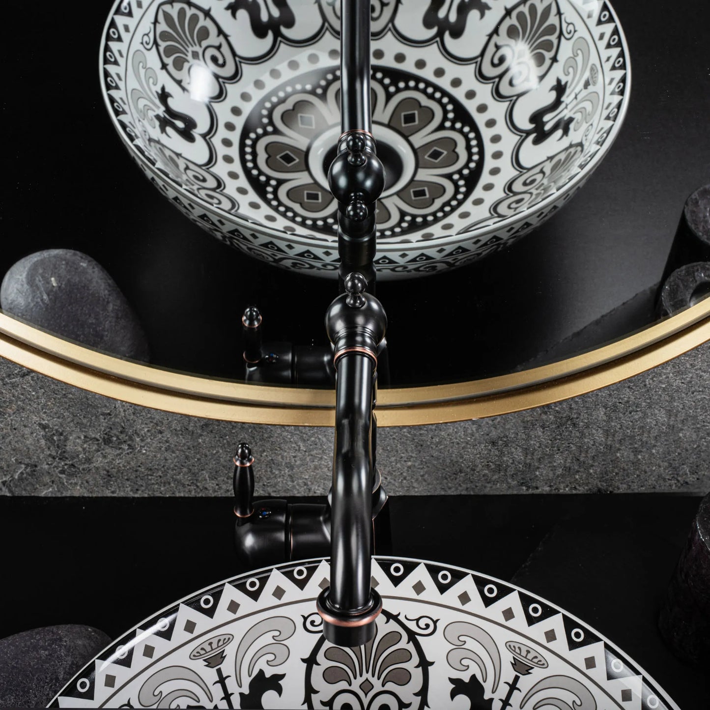Aufsatzwaschbecken Etno ∅ 40cm