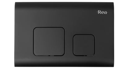 Vorwandelement mit Spültaste F Black