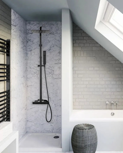 Dusche Fenix Milan Black (mit Thermostat)
