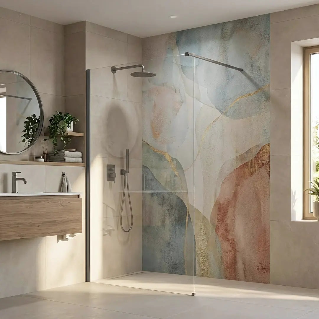 Walk-In Duschwand Flexi Titan 70-140 cm