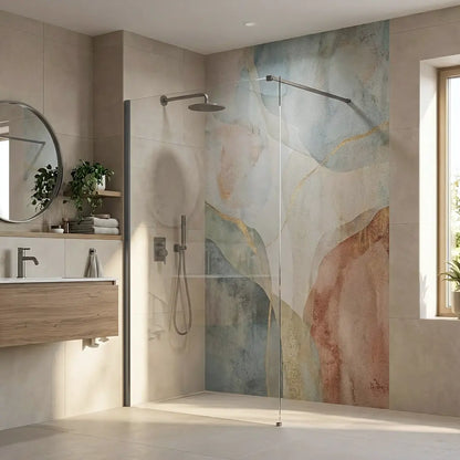 Walk-In Duschwand Flexi Titan 70-140 cm