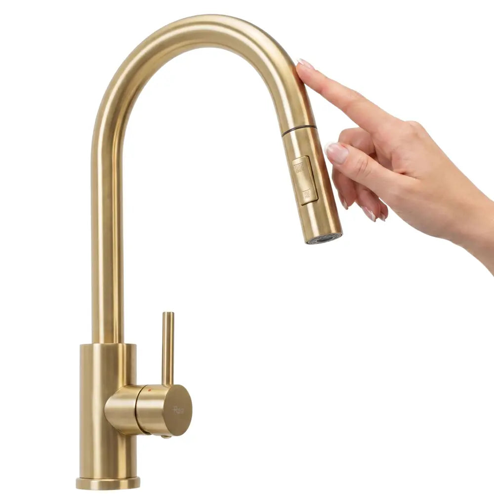 Küchenarmatur Fresh Touch Gold Matt