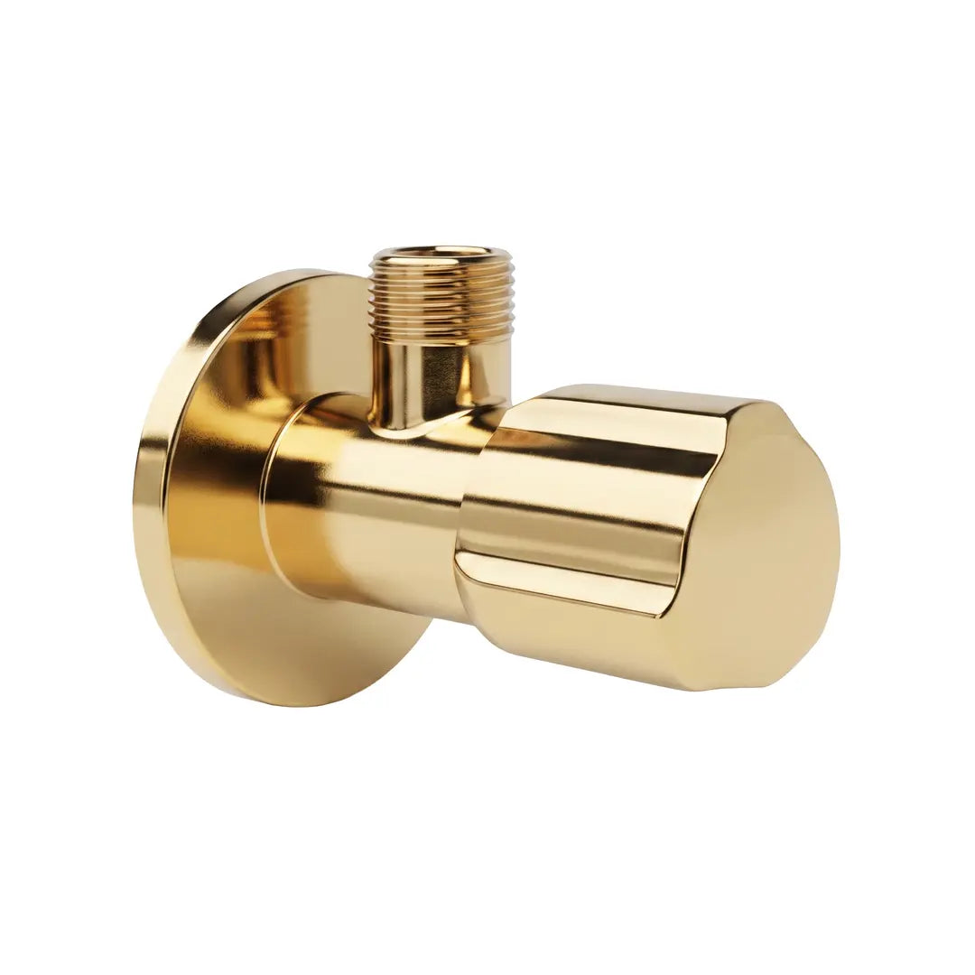 Eckventil 02 1/2" x 3/8" Gold