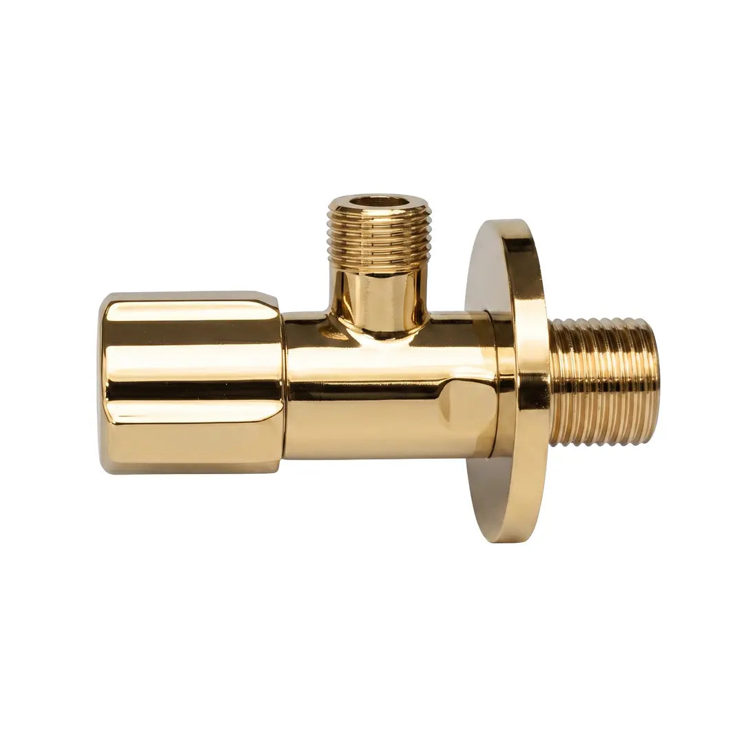 Eckventil 02 1/2" x 3/8" Gold