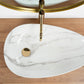 Aufsatzwaschbecken Greta Bianco Shiny 65cm