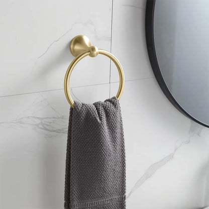Handtuchhalter Ring 5710 Galo - Gold Matt