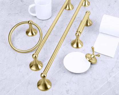 Toilettenpapierhalter 332869 Retro Gold Matt