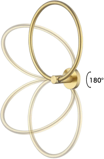 Handtuchhalter Misto05 Gold Matt