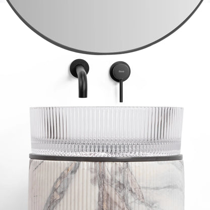 Standwaschbecken Ingrid Weiß Marmor