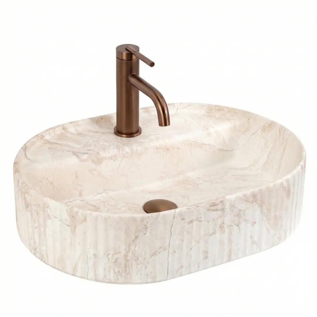 Aufsatzwaschbecken Marcella Kallisto 50x35,5cm