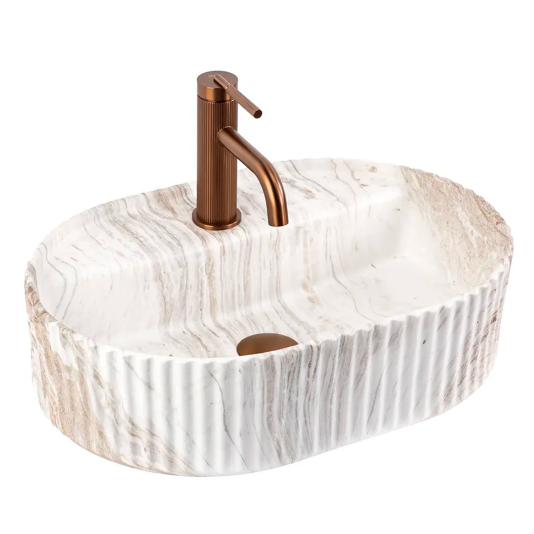 Aufsatzwaschbecken Marcella Saturn 50x35,5cm