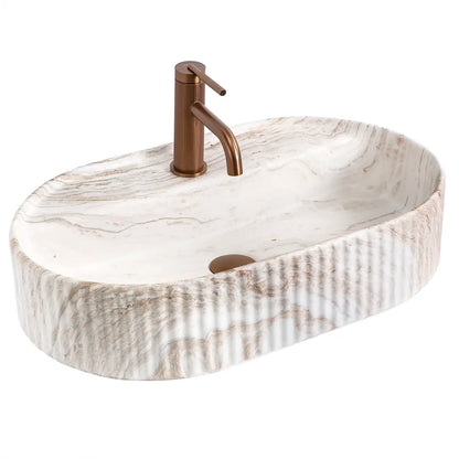 Aufsatzwaschbecken Marcella Saturn 60x37cm