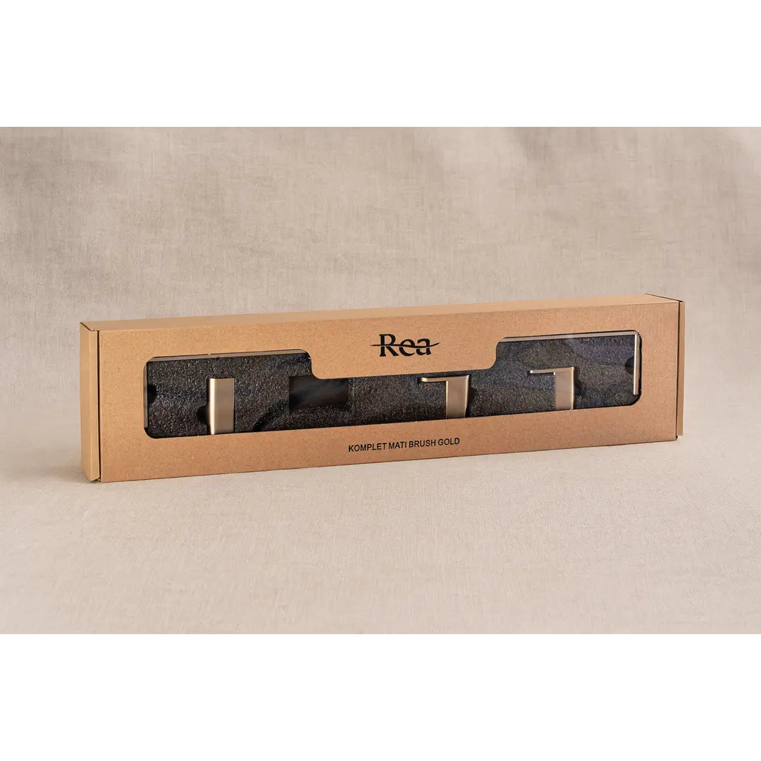 Accessoire-Set MATI Gold Matt 4 teilig