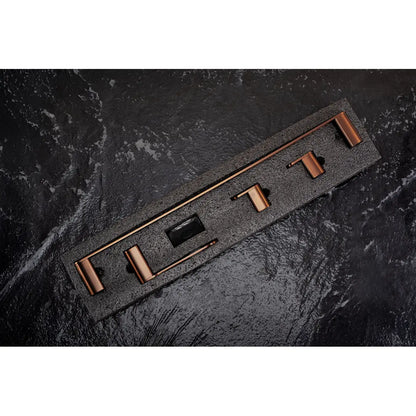 Accessoire-Set MATI Kupfer Matt 4 teilig