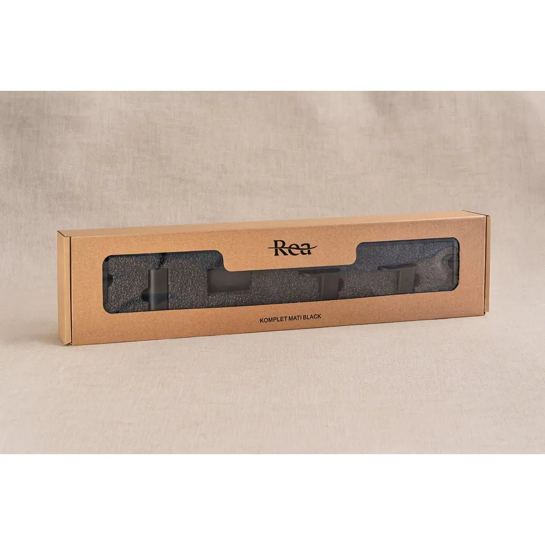 Accessoire-Set MATI Schwarz 4 teilig