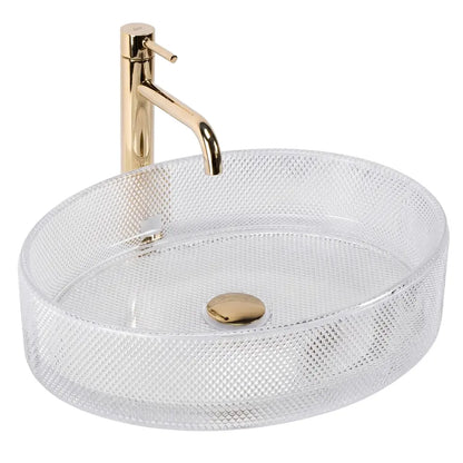 Aufsatzwaschbecken Mirella Transparent 49,5x38cm
