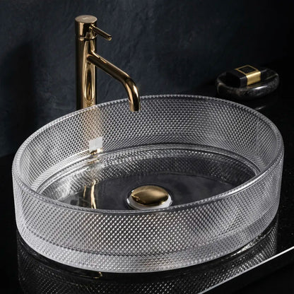 Aufsatzwaschbecken Mirella Transparent 49,5x38cm