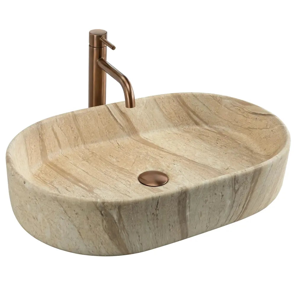 Aufsatzwaschbecken Nadia Sahara 61x38,5cm