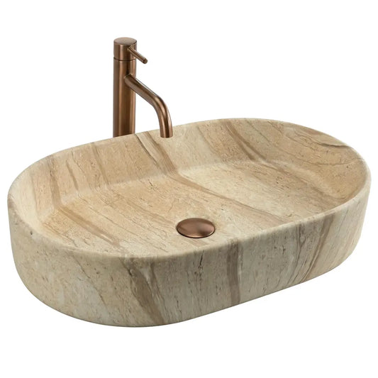 Aufsatzwaschbecken Nadia Sahara 61x38,5cm