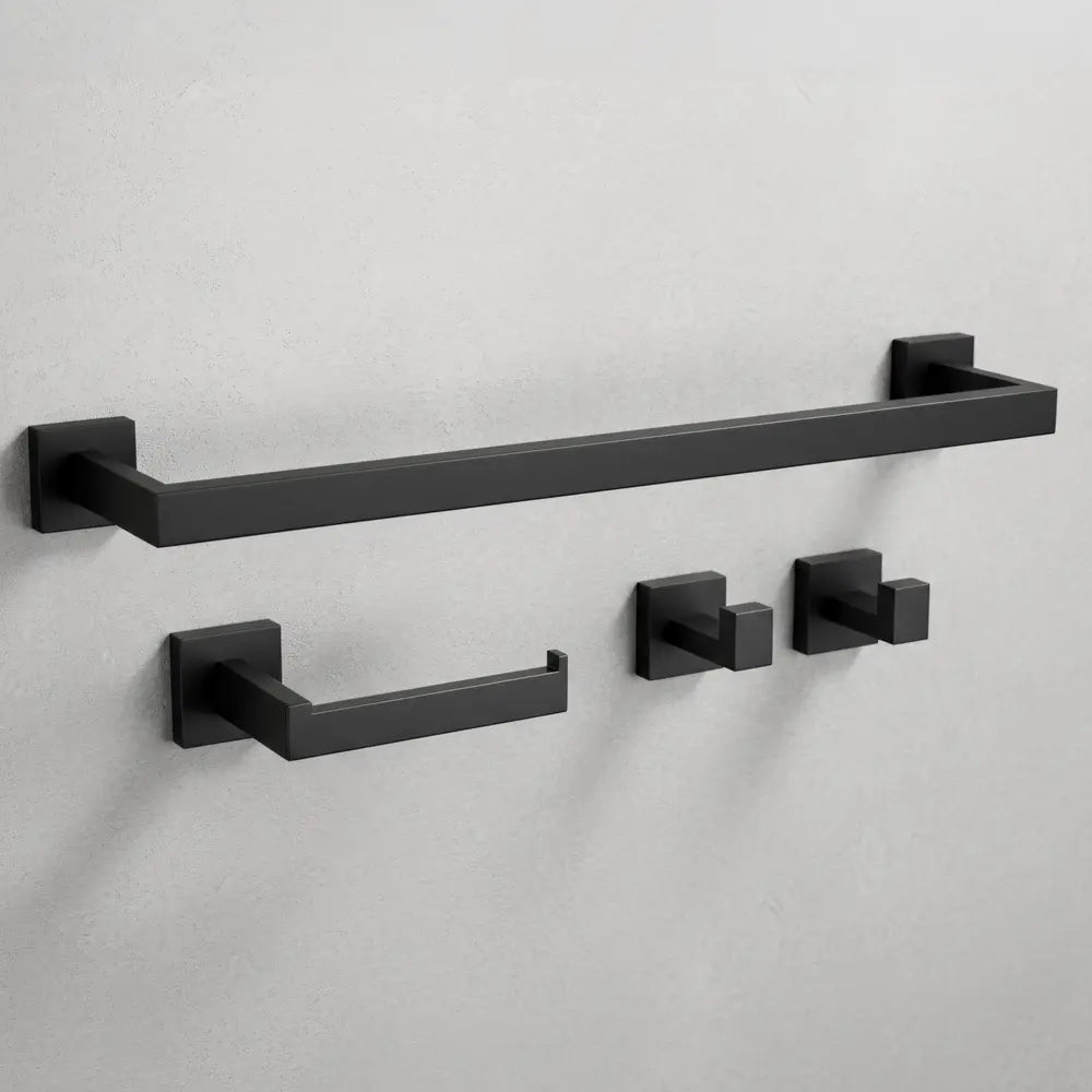 Accessoire-Set RIO Schwarz 4 teilig