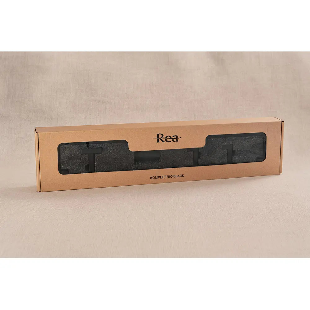 Accessoire-Set RIO Schwarz 4 teilig