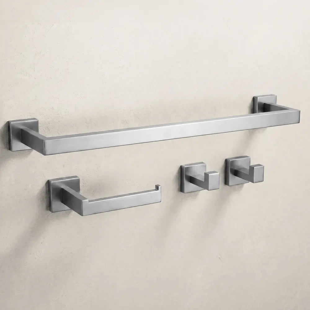 Accessoire-Set RIO Chrom Matt 4 teilig