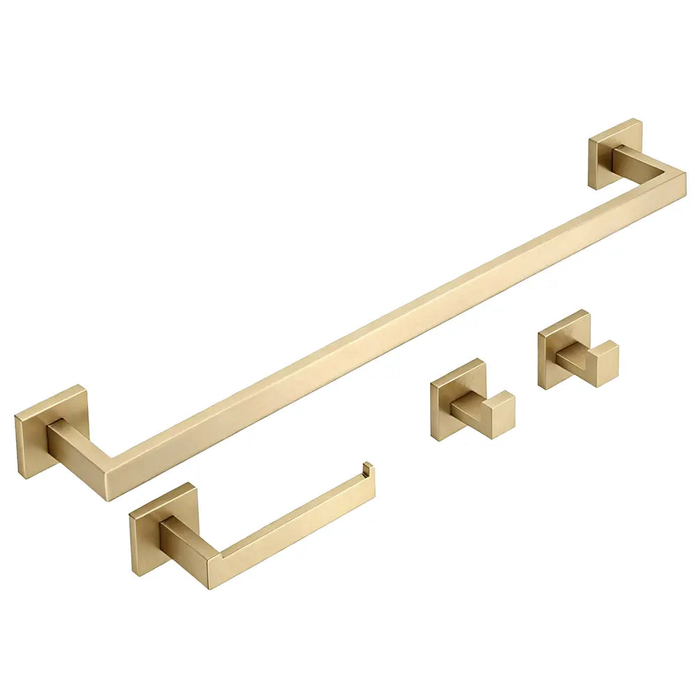 Accessoire-Set RIO Gold Matt 4 teilig